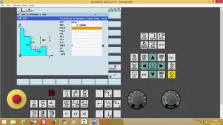 SIMULATOR TURNING SIEMENS 808D (CNC INDONESIA Amcotrain)