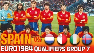 Spain Euro 1984 Qualification All Matches Highlights | Road to France