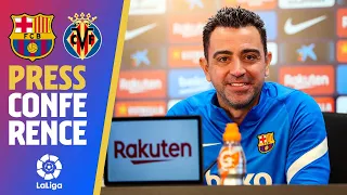 🔴 LIVESTREAM: XAVI PRESS CONFERENCE (BARÇA - VILLARREAL)