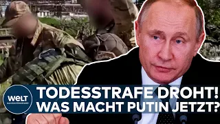 UKRAINE-KRIEG: Todesstrafe droht! Was plant Putin jetzt mit Asow-Soldaten? Heftige Kämpfe im Osten