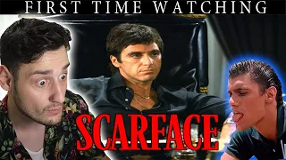 TONY MONTANA IS A BEAST! Scarface first time watching (reaction)
