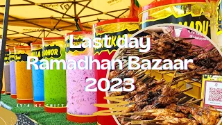 Last day Ramadhan Bazaar 2023 // TTDI Kuala Lumpur