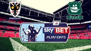 Play Off Final! AFC Wimbledon vs Plymouth Argyle