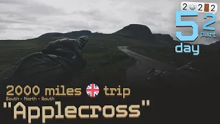 APPLECROSS - DAY 5 PART 2 | 2000 miles UK #nc500 #motorcycle #trip