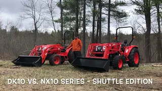 Kioti DK4510 va. NX4510 Shuttle Tractor Comparison