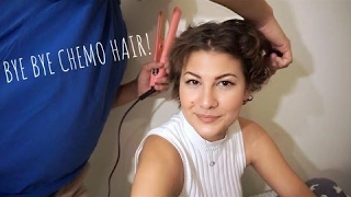 Straightening My Chemo Curls!