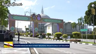 Persiapan Menjelang Majlis Istiadat Bersanding Pengantin Diraja 2024