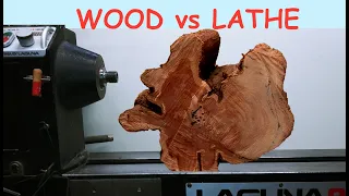 Angry Wood vs. Lathe Maybe My Best Wood Turning