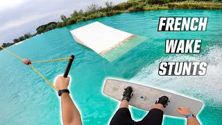 FRENCH WAKEBOARD STUNTS