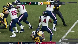 Madden21 - FF League - Texans vs Steelers Week 3