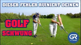 Dieser Fehler ruiniert den meisten den kompletten Golfschwung - So macht ihr es richtig!