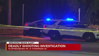 Deadly shooting investigation underway in South Nashville