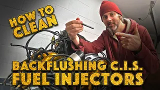 How to Clean/BackFlush CIS Fuel Injectors for a Porsche 911S!  Projekt Airkult Episode 25