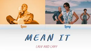 [Korean/English Lyrics] Lauv, Lany - 'Mean It' lyrics (영어 공부)