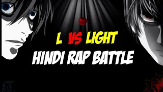 Death Note Rap - L vs Light Rap Battle | Dikz Ft. MAQK | Hindi Anime Rap [ Death Note Amv ]