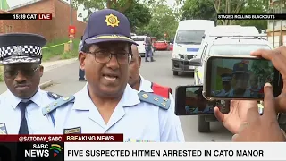 Suspected hitmen arrested in Cato Manor in Durban