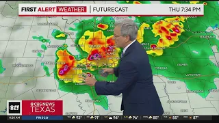 Weather Alert: Storms, severe storms possible Thursday