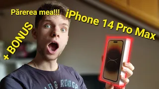 MI-AM CUMPARAT IPHONE 14 PRO MAX?! MERITA?? +BONUS