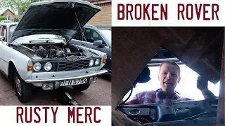 Merc W123 & Rover P6 fails