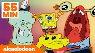 Bob Esponja | 1 HORA do melhor da Temporada 11 de Bob Esponja – Parte 2 | Nickelodeon em Português