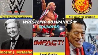 FOUNDER OF DIFFERENT WRESTLING COMPANIES #wwe #wrestlinghistory #wrestlingnews #wrestlingforever