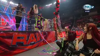 Bianca Belair, Alexa Bliss & Asuka atacan a Bayley, Iyo Sky & Dakota Kai -WWE Raw 19/09/2022 Español