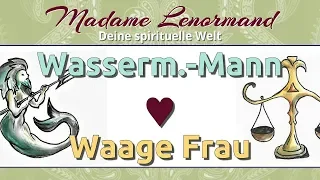 Wassermann Mann & Waage Frau