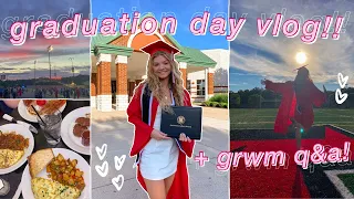 HIGH SCHOOL GRADUATION VLOG/GRWM 2021!! + high school advice q&a