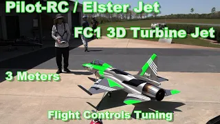 Chetan Saraf - Pilot-RC / Elster FC1 3D Turbine Jet 3 Meters Tuning Flight - 4-10-2022