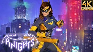 Gotham Knights - Batgirl Promethium New Guard Suit Free Roam Gameplay (4K)