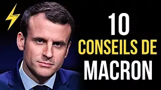 Emmanuel Macron - 10 conseils pour réussir (Motivation)