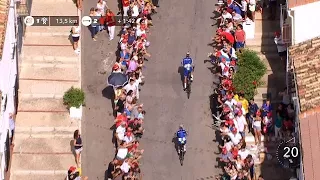 De la Cruz attacks! - Stage 14 - La Vuelta 2017