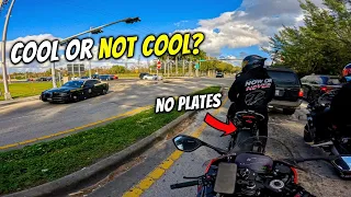 10+ SUPERBIKES TAKEOVER THE HIGHWAY + COPS