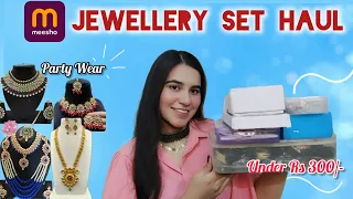 MEESHO Indian Jewellery Set Haul under Rs 300, MAY 2024 Maha Sale😍 | Vanshika Dagar |  #meeshohaul