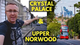 Best LONDON SKYLINE views from CRYSTAL PALACE and UPPER NORWOOD