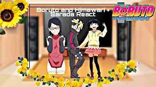 Boruto and Himawari + sarada React to sad Tiktoks|2/3|