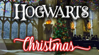 Hogwarts Christmas 🎄 Talking, Music, Ambience & ASMR 🎁 Harry Potter Great Hall Christmas Dining Hall