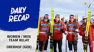 Sweden, Norway close out Oberhof World Cup stage | FIS Cross Country World Cup 23-24