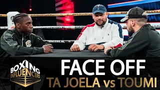 Boxing Influencers FACE OFF:  Ta Joela vs Toumi Wail