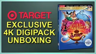 Aladdin (1992) Target Exclusive Signature Collection 4K+2D Blu-ray Digipack Unboxing