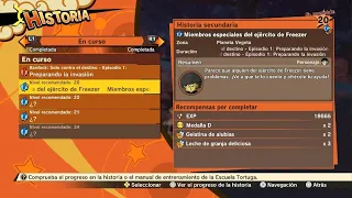 DRAGON BALL Z: Bardock Misión Fuerzas especiales del ejército de Freezer.Nuez de medialuna.