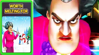 Scary teacher 3d  - New Update Worth Melting for | New Special Christmas Chapter 2021