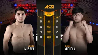 Алихан Мусаев vs. Дилшод Юсупов | Alikhan Musaev vs. Dilshod Yusupov | ACA YE 34