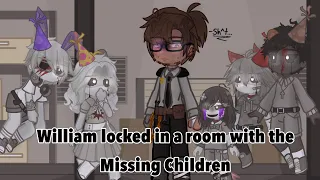 William locked in a room with the Missing Children // ft. William Afton & the MC's