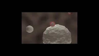 Coronavirus Infecting a Cell in 3D animation #shorts