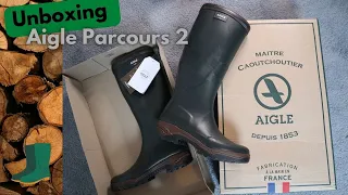 Unboxing Aigle Parcours 2 Welly Boots
