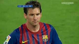 Messi Masterclass vs Real Madrid (SuperCup) 2011 English Commentary