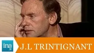 Jean-Louis Trintignant "c'est intéressant de repartir à zéro" - Archive vidéo INA