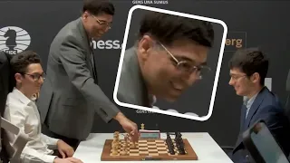 5-Time World Champion Vishy Anand Makes The First Move