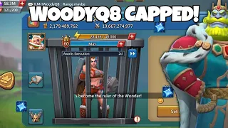 WOODYQ8 CAPPED! CAN LMr SAVE HIM BEFORE FURY RUNS OUT! - WOODY DOES A DOUBLE YOLOSOLO - Lords Mobile